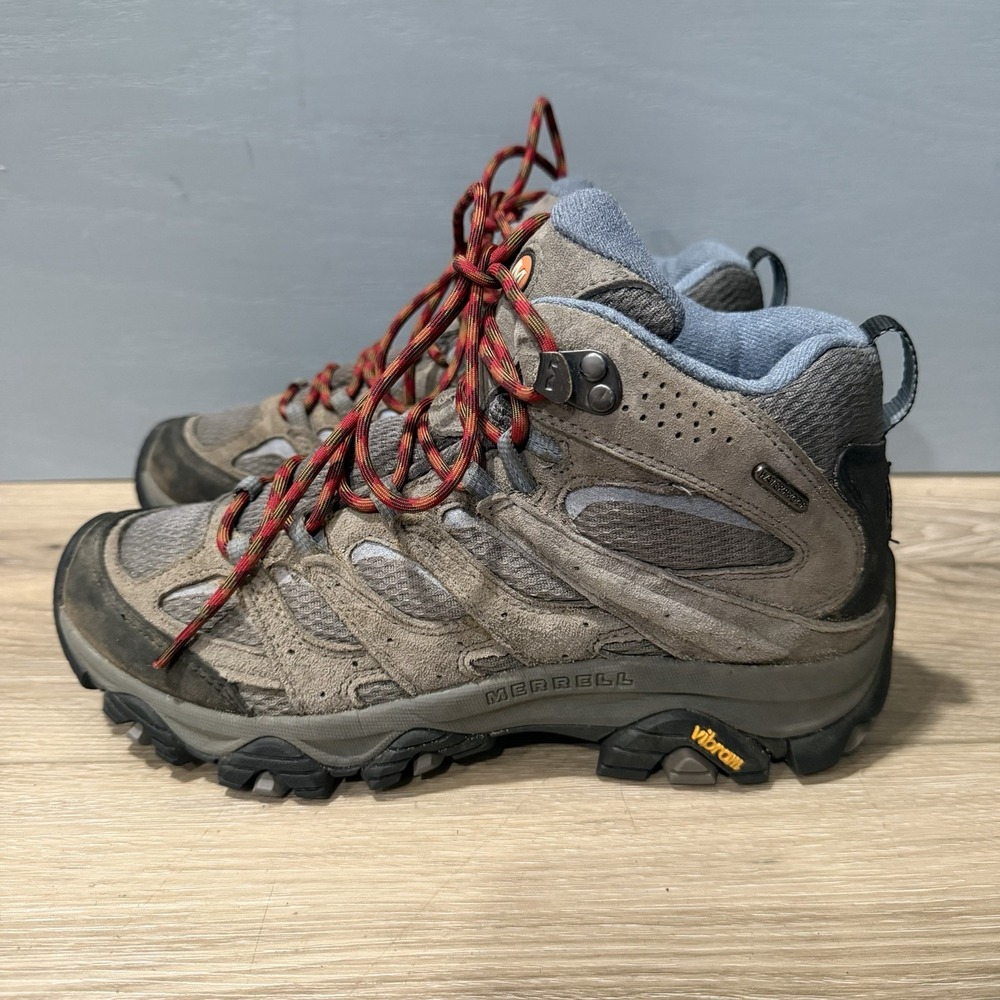 Merrell Moab 3 Mid Women's Granite Waterproof Hiking Boots J500162W Size 8.5